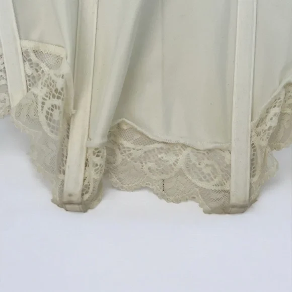 Simone Perele Women's Corset Bra Removable Straps & Garters Ivory Sz 34B - Picture 12 of 16